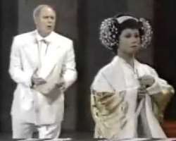 He used his initials in his Tony award-winning role in the play 